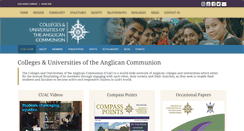 Desktop Screenshot of cuac.anglicancommunion.org