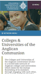 Mobile Screenshot of cuac.anglicancommunion.org