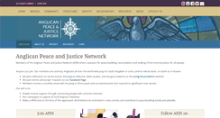 Desktop Screenshot of apjn.anglicancommunion.org